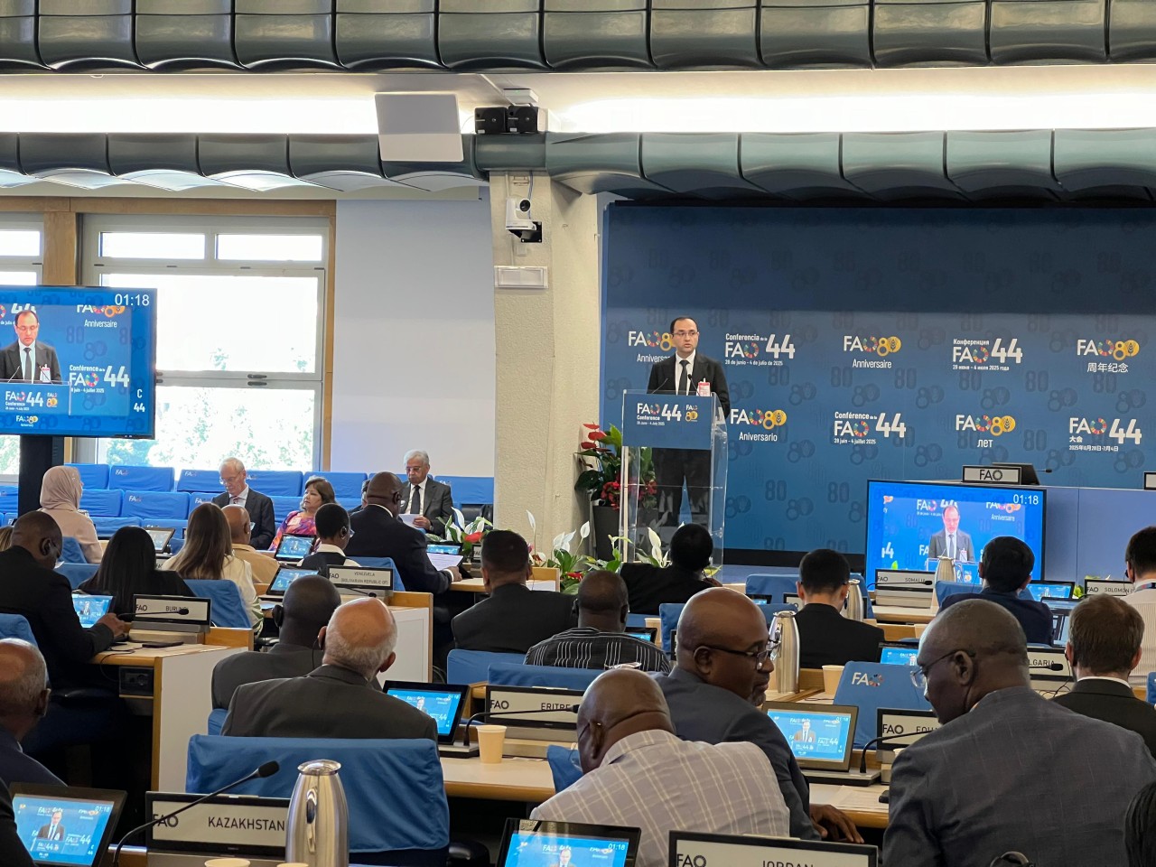 İtaliyada FAO-nun 44-cü sessiyası öz işinə başlayıb - FOTO